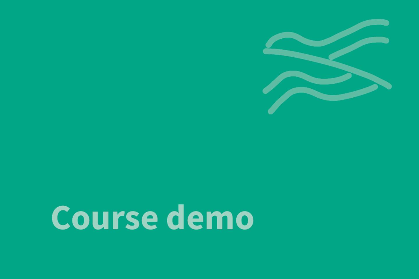 Geomech Course Cards ICON Demo